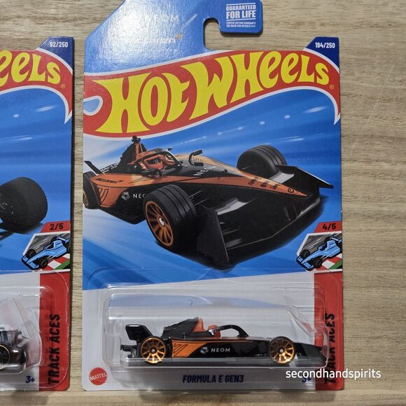 Hot Wheels Lot Of Track Aces Series 5 pcs. Formula One - Picture 6 of 8